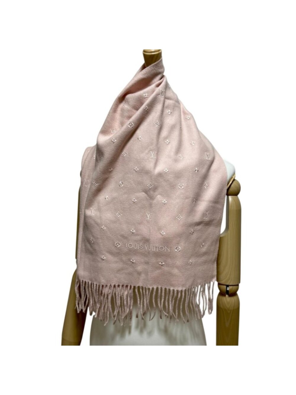 Louis Vuitton Silk Cashmere Echarpe LV Stella Scarf - Picture 4 of 6